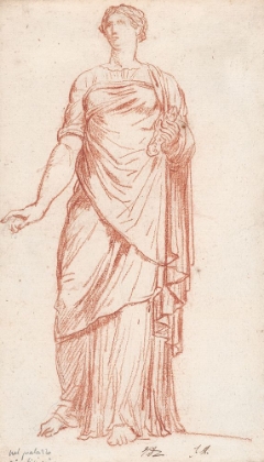 Picture of STATUE OF FLORA SEEN FROM THE FRONT, IN THE PALAZZO GIUSTINIANI, ROME