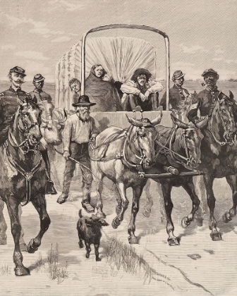 Picture of EJECTING AN OKLAHAMA BOOMER 1885