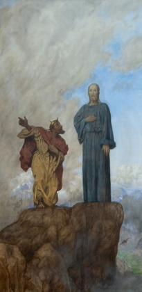 Picture of TEMPTATION OF CHRIST 1908