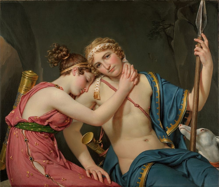Picture of THE FAREWELL OF TELEMACHUS AND EUCHARIS 1818
