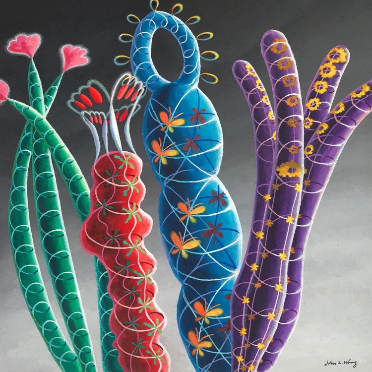 Picture of FLORAL FANTASIA I