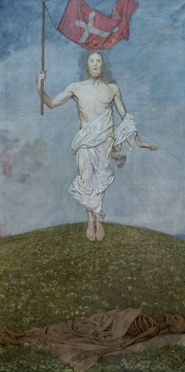 Picture of EASTER TRIPTYCH RESURRECTION OF CHRIST 1907