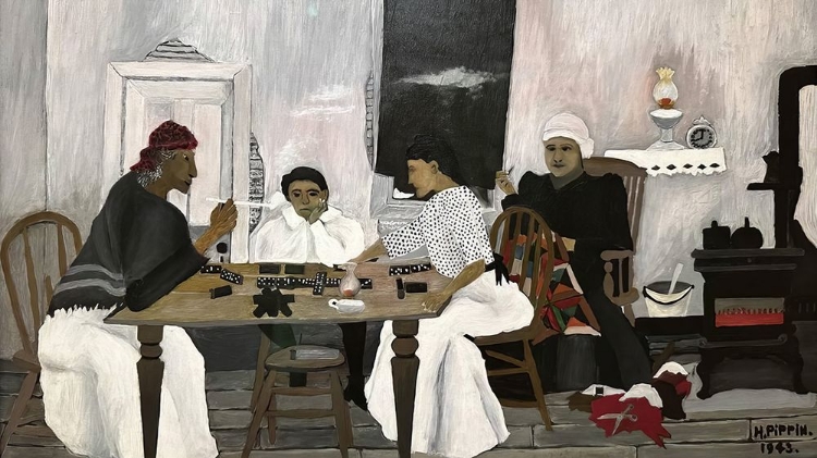 Picture of DOMINO PLAYERS 1943