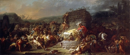 Picture of THE FUNERAL OF PATROCLUS 1778