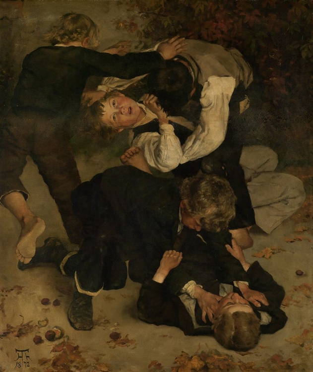 Picture of BRAWLING BOYS 1872