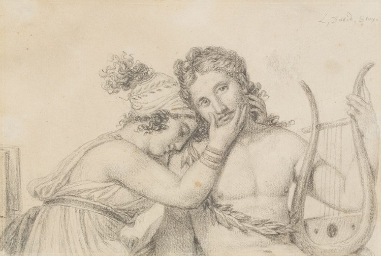 Picture of ORPHEUS EN EURYDICE CIRCA 1817
