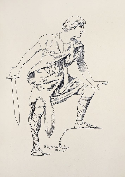 Picture of SIEGFRIED BRUNNHILDE, 1897