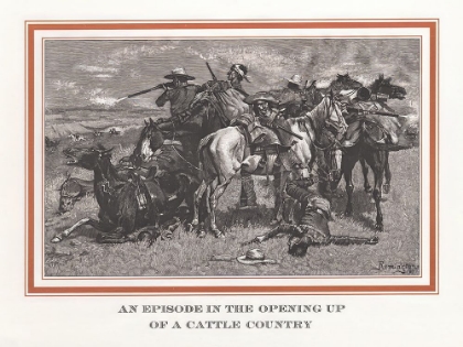 Picture of AN EPISODE IN THE OPENING UP OF A CATTLE COUNTRY