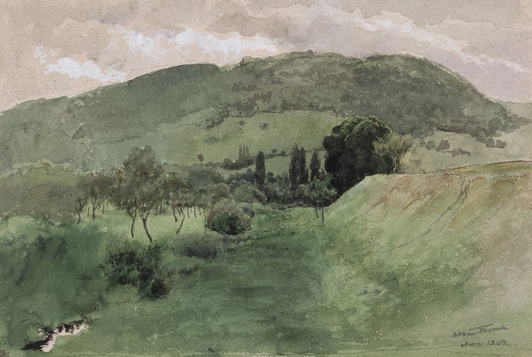 Picture of LANDSCAPE IN THE BLACK FOREST 1869