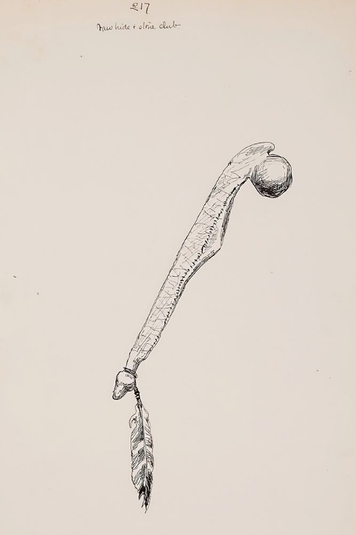 Picture of RAWHIDE AND STONE CLUB 1891