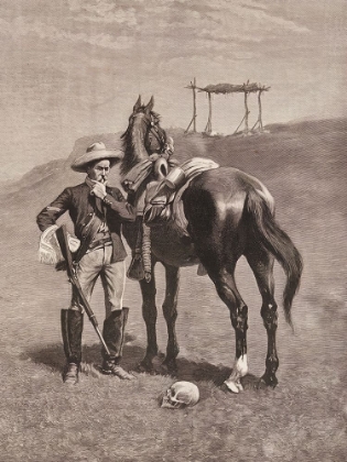 Picture of THE FRONTIER TROOPERS THANATOPSIS 1889