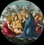 Picture of MADONNA ADORING THE CHILD WITH FIVE ANGELS CA 1485