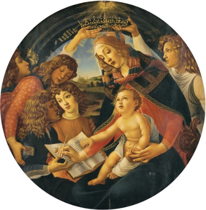 Picture of MADONNA OF THE MAGNIFICAT 19TH CENTURY