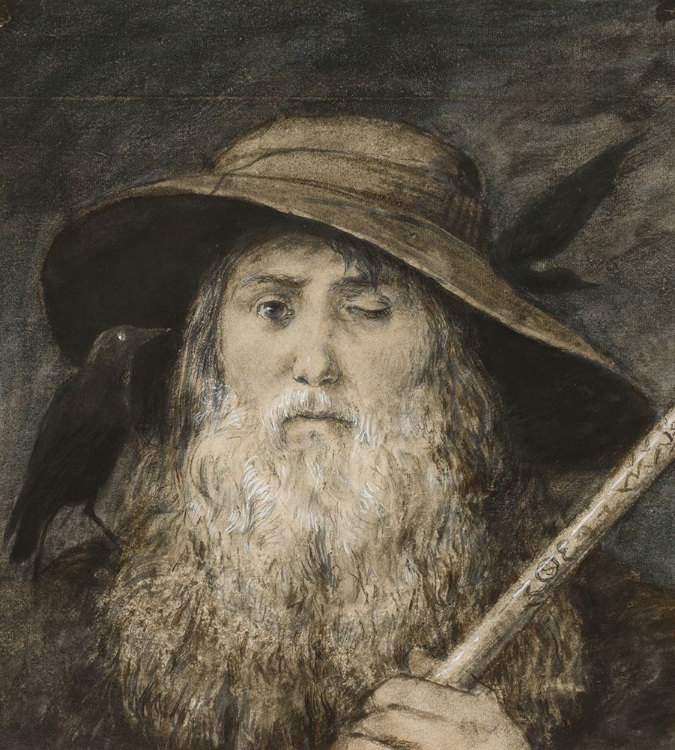 Picture of WOTAN AS WAYFARER 1876