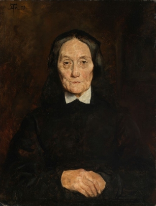 Picture of PORTRAIT OF MRS SCHOLDERER 1873