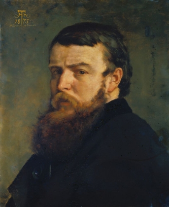 Picture of SELF PORTRAIT FROM MUNICH 1873