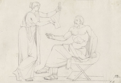 Picture of SOCRATES AND DIOTIME CIRCA 1775