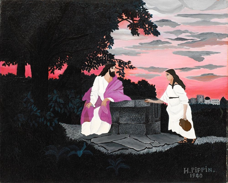 Picture of CHRIST AND THE WOMAN OF SAMARIA 1940