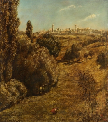 Picture of TAUBERTAL WITH A VIEW OF ROTHENBURG 1882