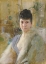 Picture of PORTRAIT OF A LADY IN A DRAWING ROOM 1887