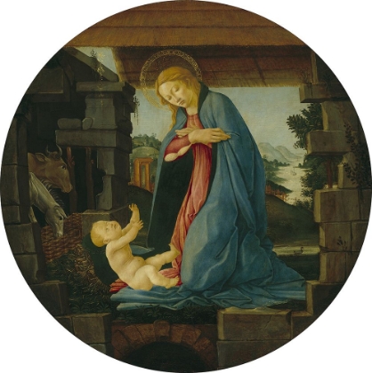 Picture of THE VIRGIN ADORING THE CHILD CA 1480