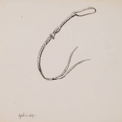 Picture of QUIRT OR WHIP 1891