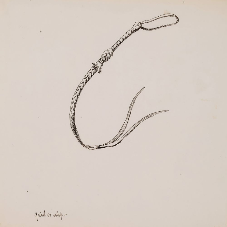 Picture of QUIRT OR WHIP 1891