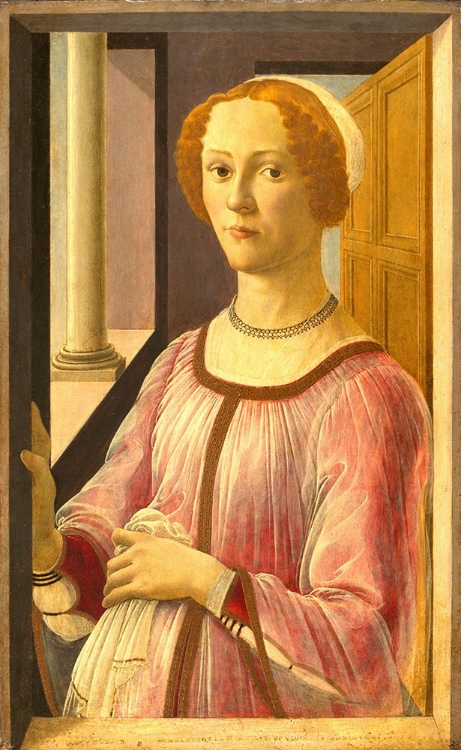 Picture of PORTRAIT OF SMERALDA BANDINELLI CA 1470
