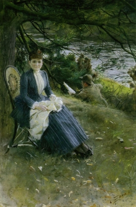 Picture of IN SCOTLAND, MRS. SYMONS 1887