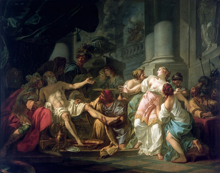 Picture of THE DEATH OF SENECA 1773