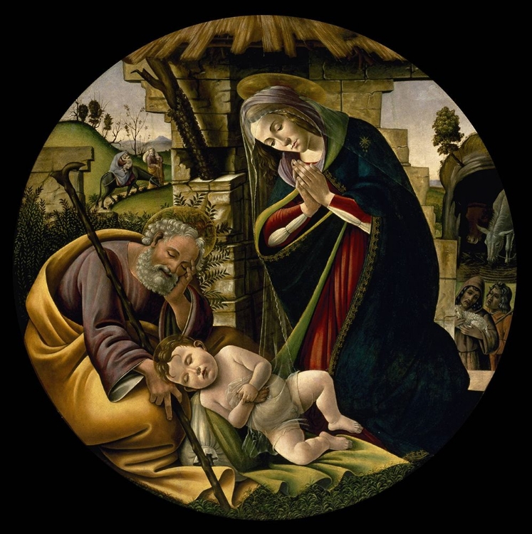 Picture of THE ADORATION OF THE CHRIST CHILD CA 1500
