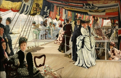 Picture of THE BALL ON SHIPBOARD 1874