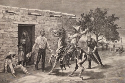 Picture of THE APACHES ARE COMING 1886