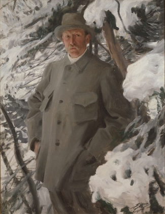 Picture of THE PAINTER BRUNO LILJEFORS 1906
