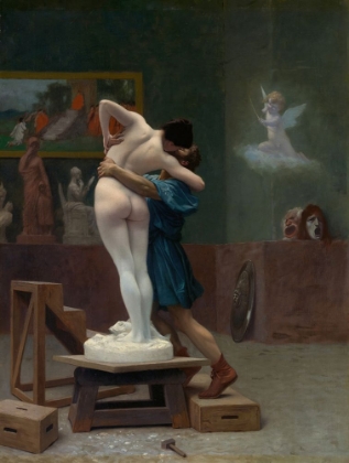 Picture of PYGMALION AND GALATEA 1890