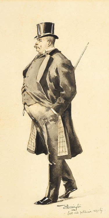 Picture of AN EAST SIDE POLITICIAN 1894