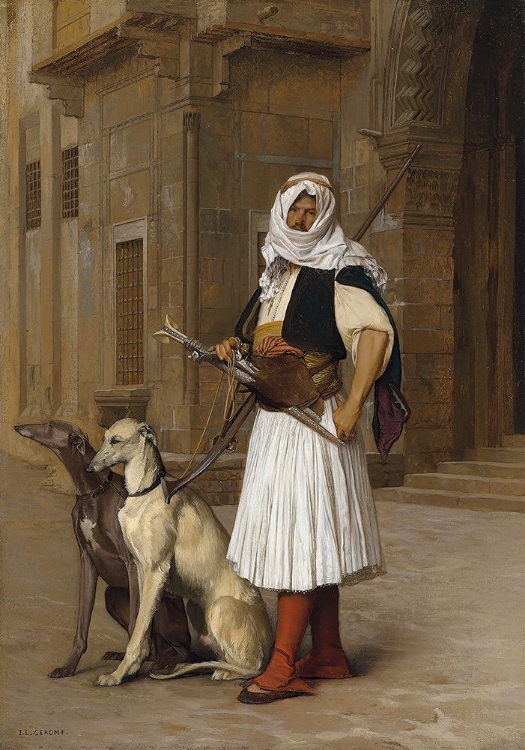 Picture of ARNAUT AND TWO WHIPPETS 1867