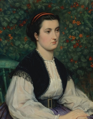 Picture of PORTRAIT OF A LADY 1864