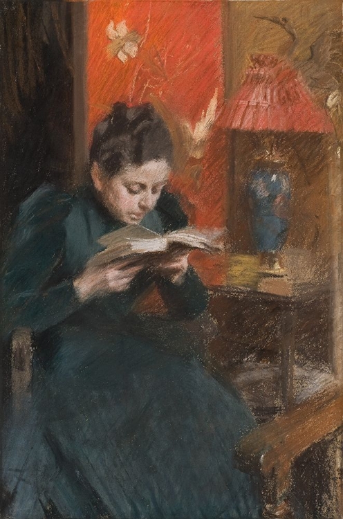 Picture of THE ARTISTS WIFE 1889