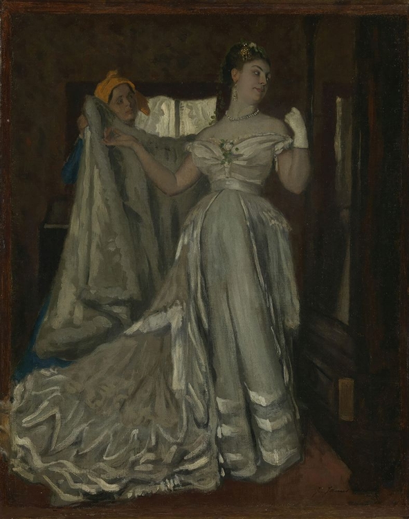 Picture of LADY AND CHAMBERMAID