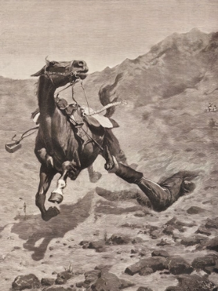 Picture of THE AMBUSHED PICKET 1889