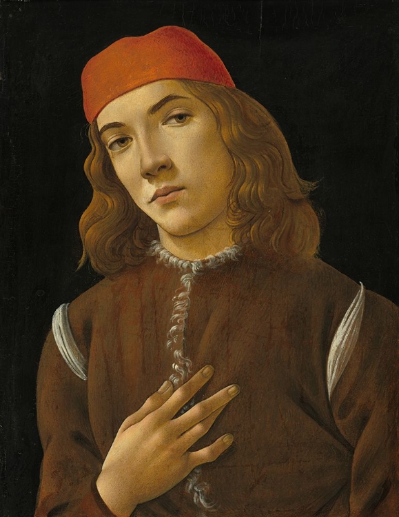 Picture of PORTRAIT OF A YOUTH CA 1482