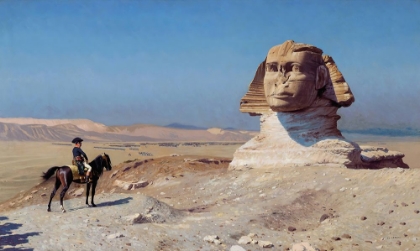 Picture of BONAPARTE BEFORE THE SPHINX 1886