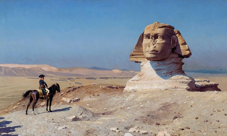 Picture of BONAPARTE BEFORE THE SPHINX 1886