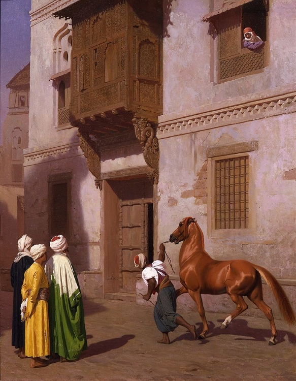Picture of THE HORSE MARKET 1867