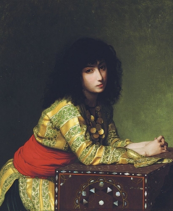 Picture of EGYPTIAN GIRL 1877
