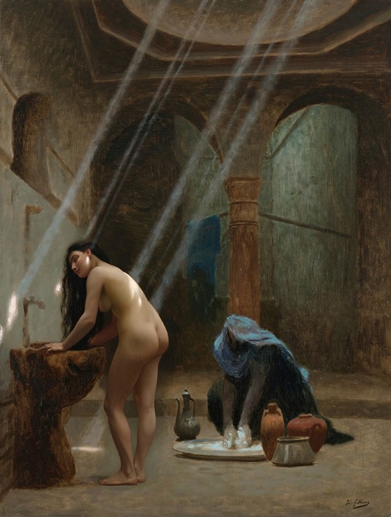 Picture of UN BAIN MAURE, EBAUCHE 1870