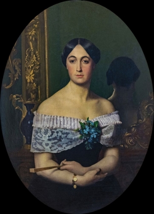 Picture of PORTRAIT DE FEMME CA 1850