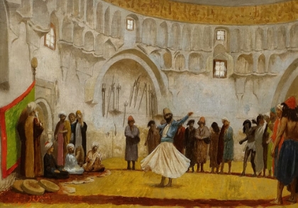 Picture of SKETCH FOR LE DERVICHE TOURNEUR THE WHIRLING DERVISH