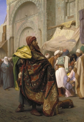 Picture of THE CARPET MERCHANT OF CAIRO 1869